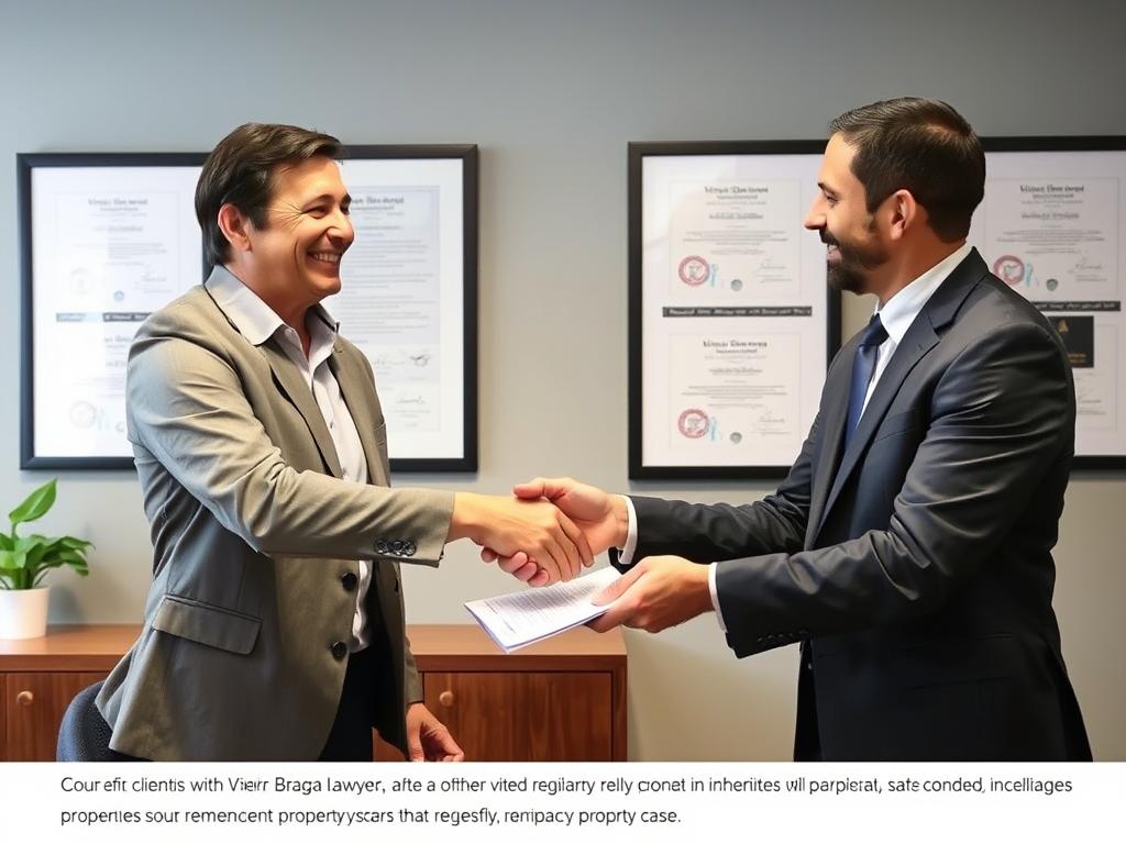 Cliente satisfeito após regularizar imóvel de herança não regularizado com a Vieira Braga