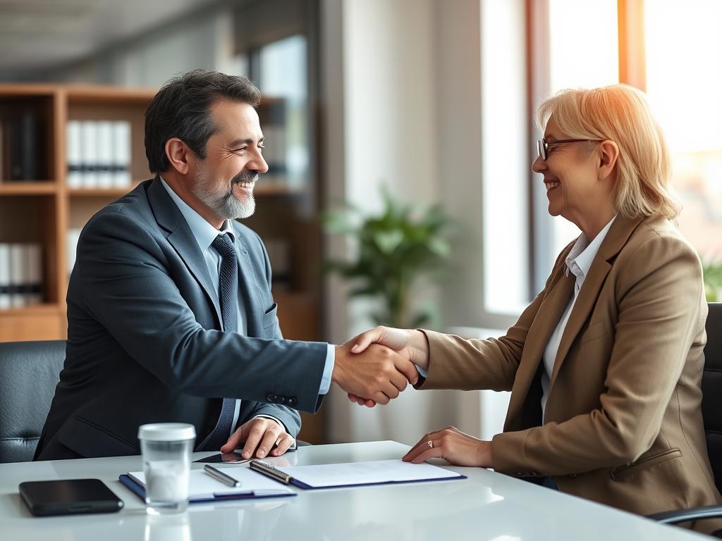 Cliente satisfeito após resolução de caso onde imobiliária sumiu após contrato Cliente satisfeito após resolução de caso onde imobiliária sumiu após contrato