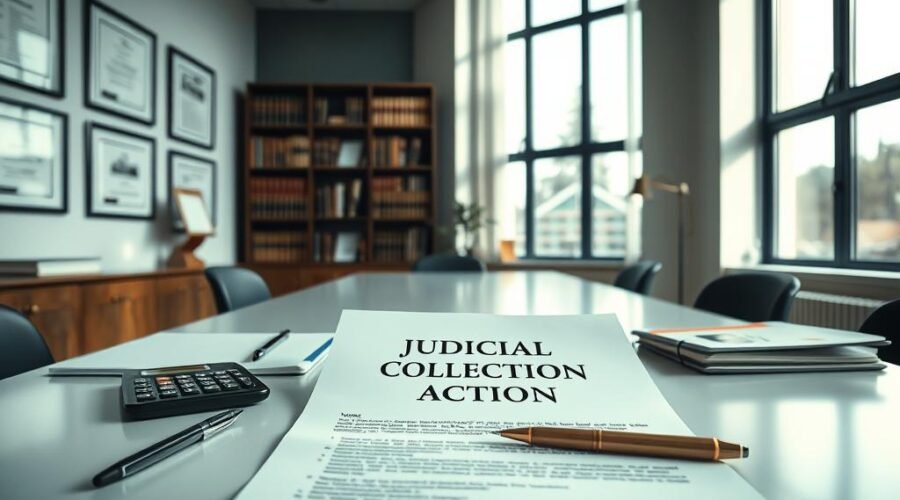 Cobrar aluguel atrasado judicialmente