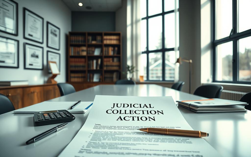 Cobrar aluguel atrasado judicialmente