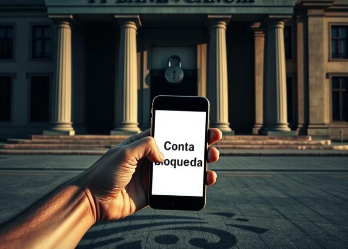 Conta bloqueada