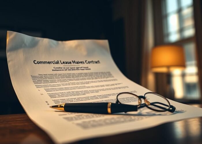 Contrato locação comercial cláusulas jurídicas