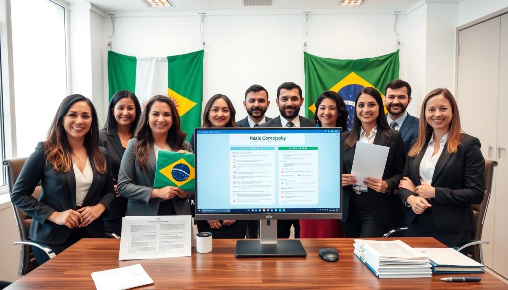 Equipe de advogados do Vieira Braga Advogados especialistas em cidadania italiana por ascendência Equipe de advogados do Vieira Braga Advogados especialistas em cidadania italiana por ascendência