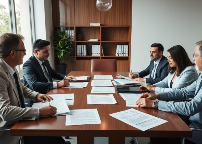 Equipe de advogados do Vieira Braga analisando caso de cobrança indevida
