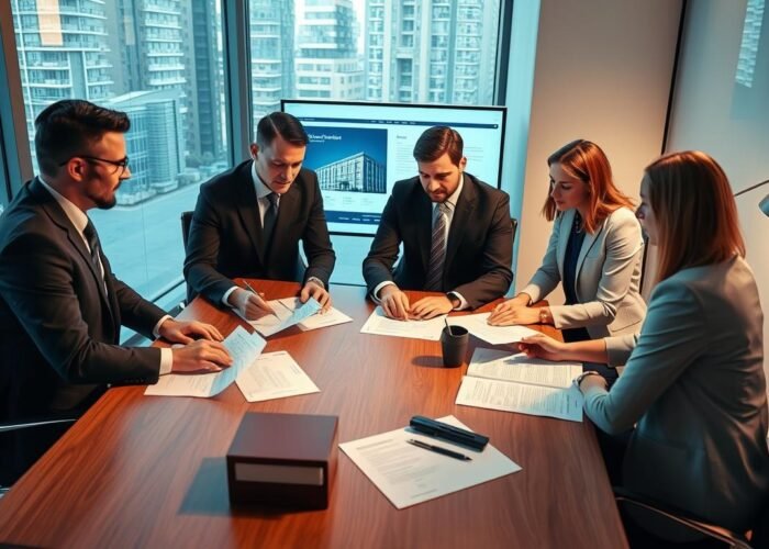Equipe de advogados do Vieira Braga analisando caso de entrega do imóvel indefinida