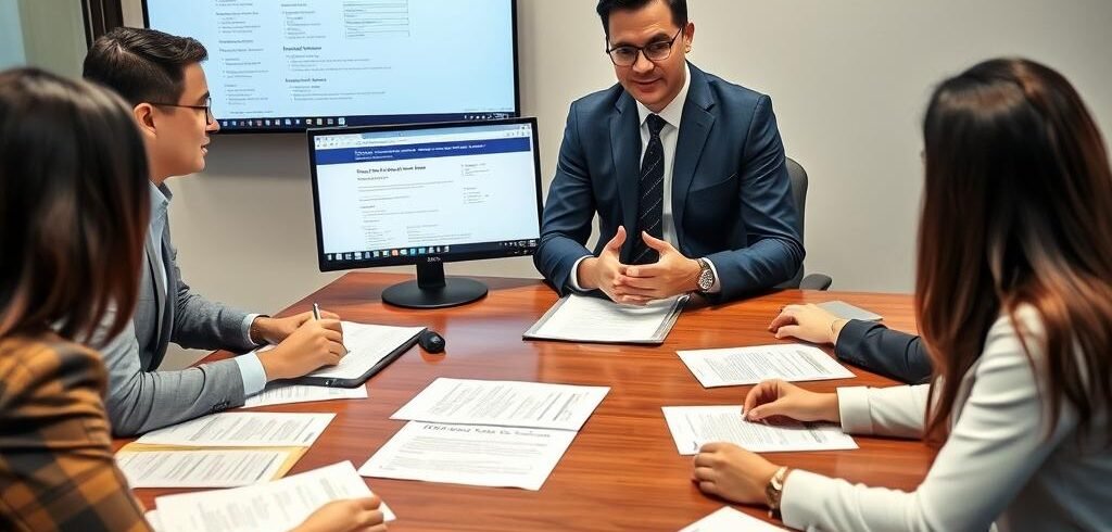 Equipe-de-advogados-do-Vieira-Braga-analisando-processo-de-cobranca-de-alugueis-atrasados Equipe de advogados do Vieira Braga analisando processo de cobrança de aluguéis atrasados judicialmente