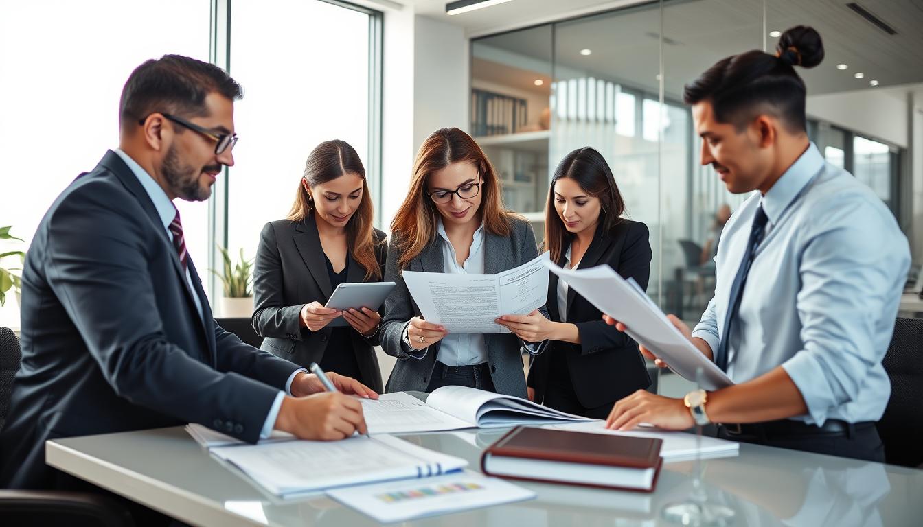 Equipe do Vieira Braga Advogados trabalhando em processo de inventário rápido