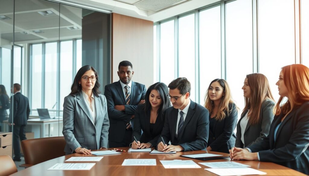 Equipe jurídica do Vieira Braga Advogados especializada em casos de aumento de aluguel fora do combinado
