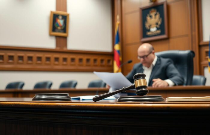 Juiz-determinando-bloqueio-de-conta-bancaria-em-tribunal Juiz determinando bloqueio de conta bancária em tribunal