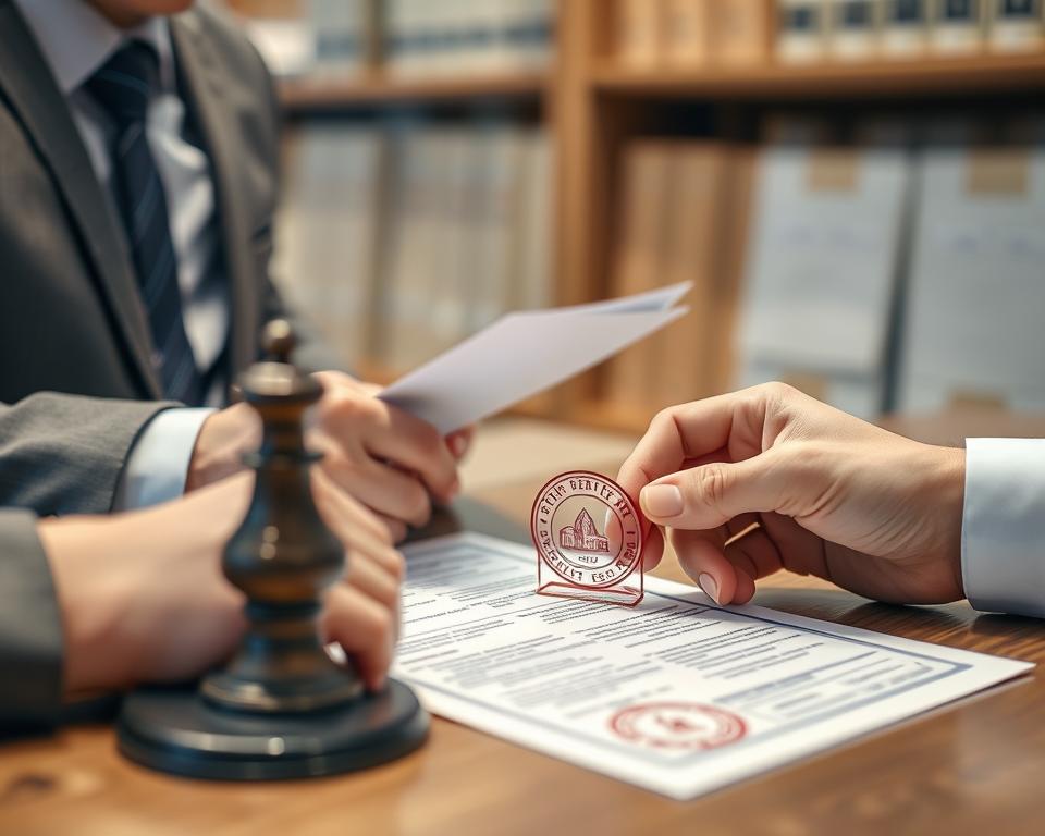 Processo de verificação de propriedade de imóvel no cartório de registro
