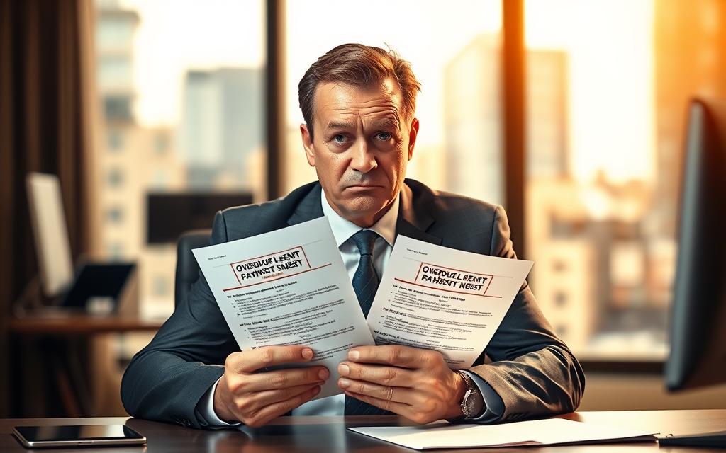 Processo judicial para aluguel atrasado