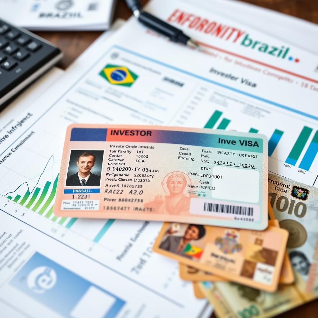 Visto de investidor para imigração para o Brasil Visto de investidor para imigração para o Brasil