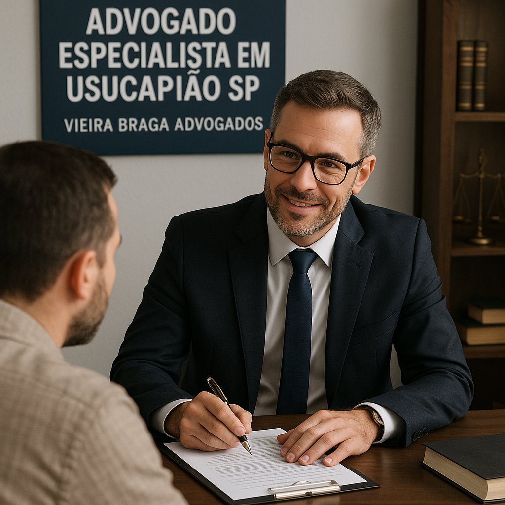 advogado especialista em usucapião sp - Vieira Braga Advogados