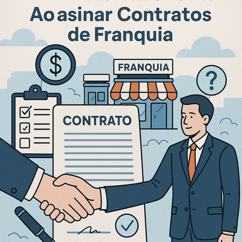 O que Considerar ao Assinar Contratos de Franquia