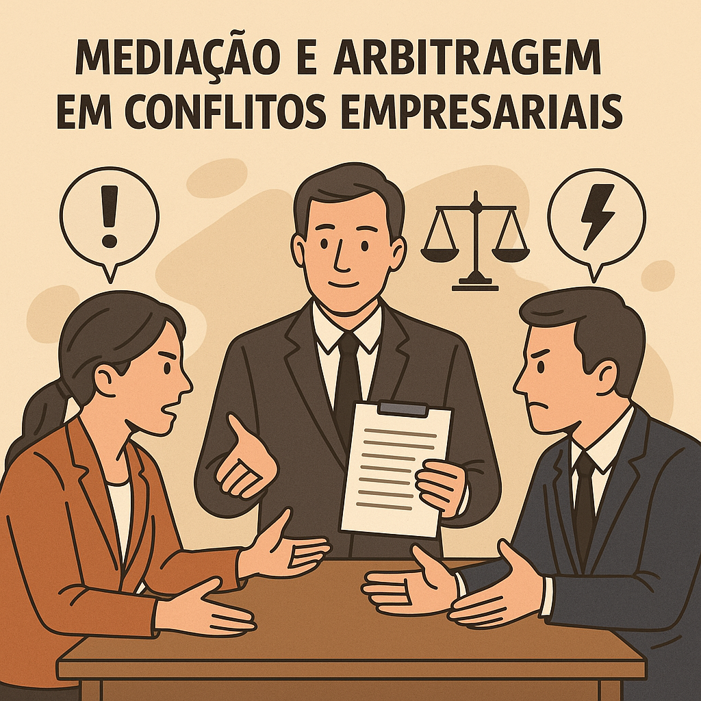 Mediação e Arbitragem em Conflitos Empresariais