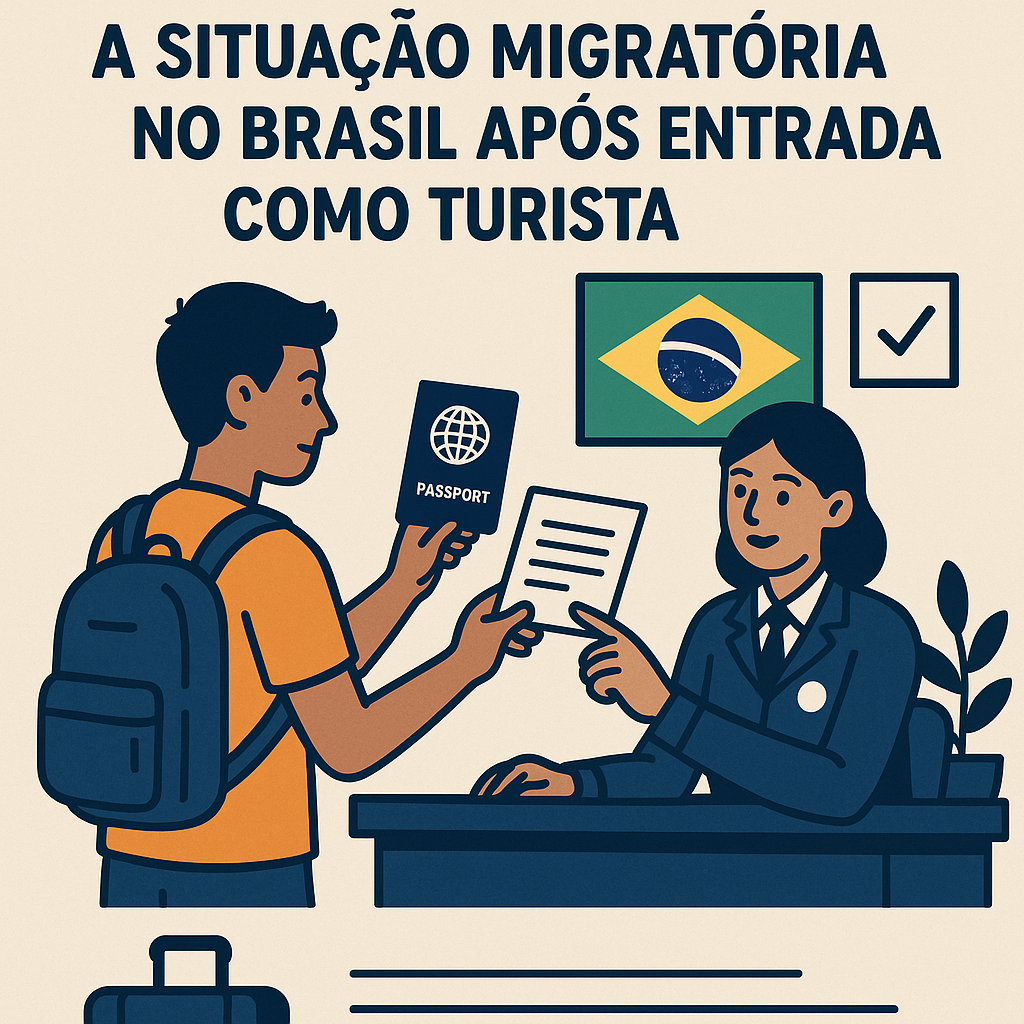 Como regularizar a situação migratória no Brasil após entrada como turista
