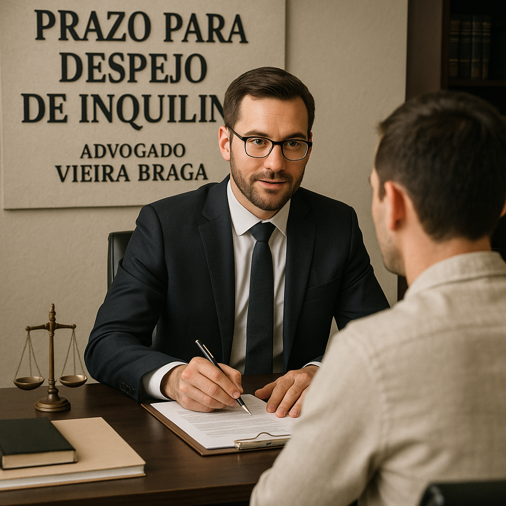 prazo para despejo de inquilino - Advogado Vieira braga