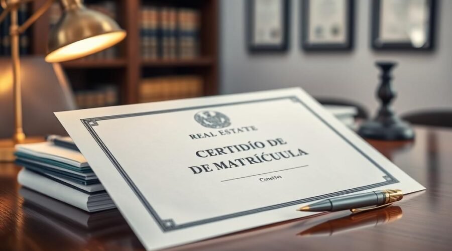 documentação de imóvel