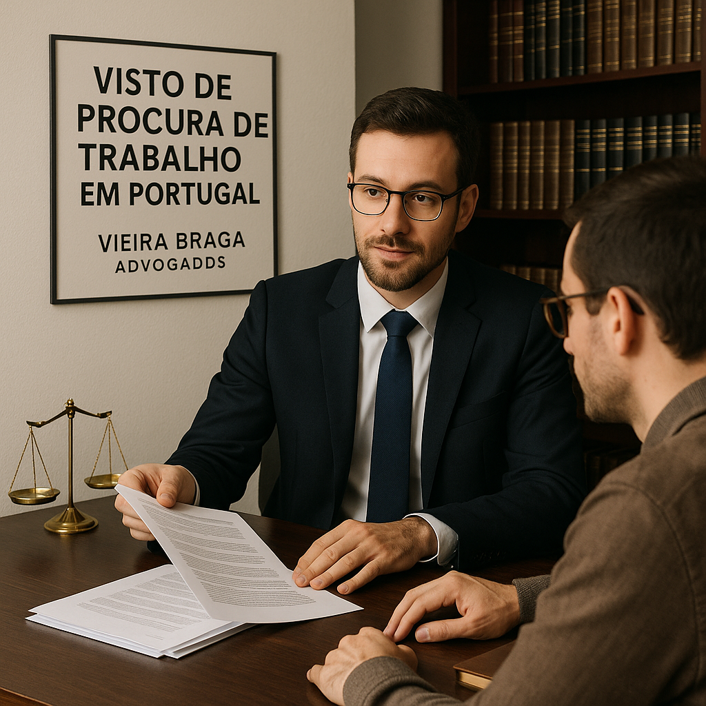 visto de procura de trabalho em portugal - Vieira Braga Advogados