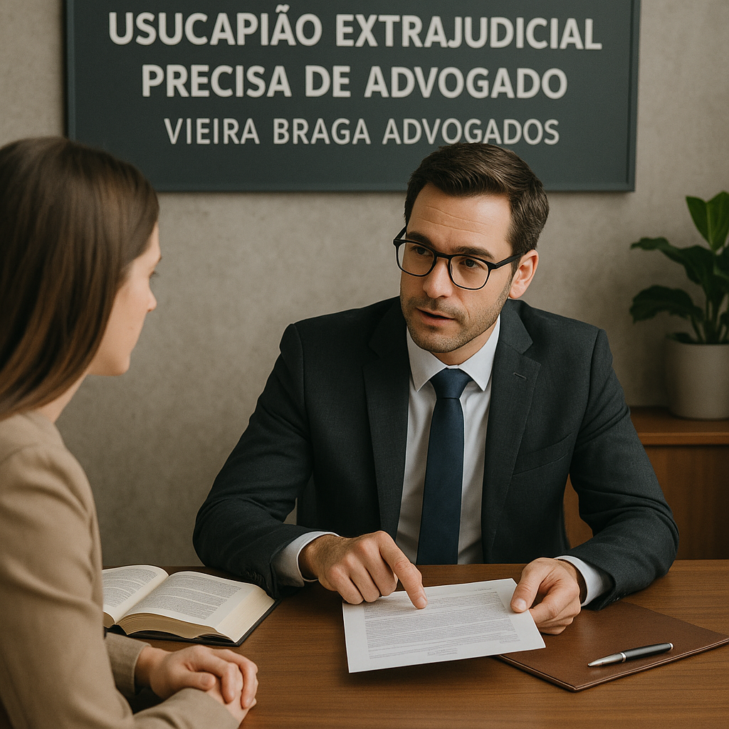 usucapião extrajudicial precisa de advogado - Vieira Braga Advogados