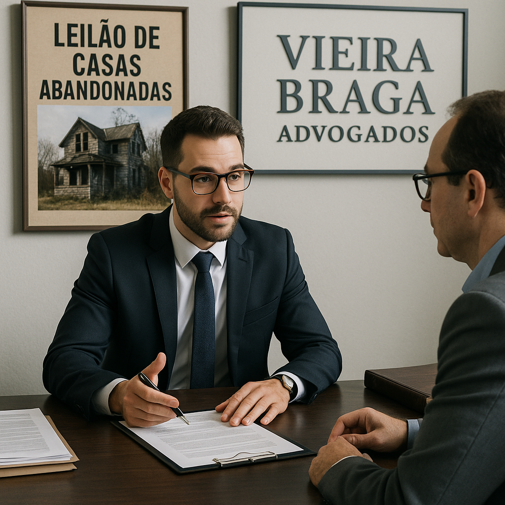 leilão de casas abandonadas - Vieira Braga Advogados