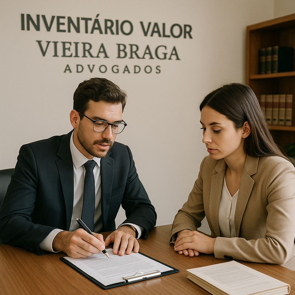 inventario valor - Vieira Braga Advogados