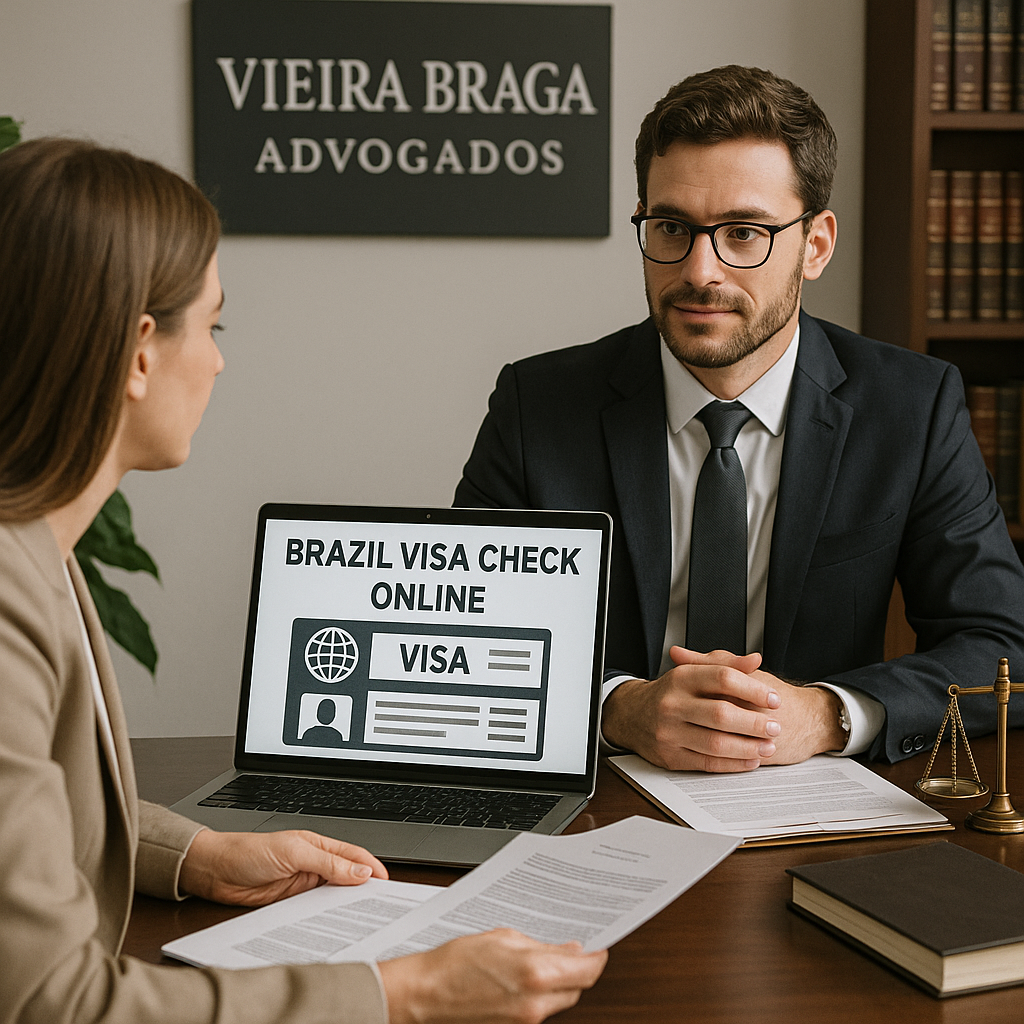 brazil visa check online - Vieira Braga Advogados