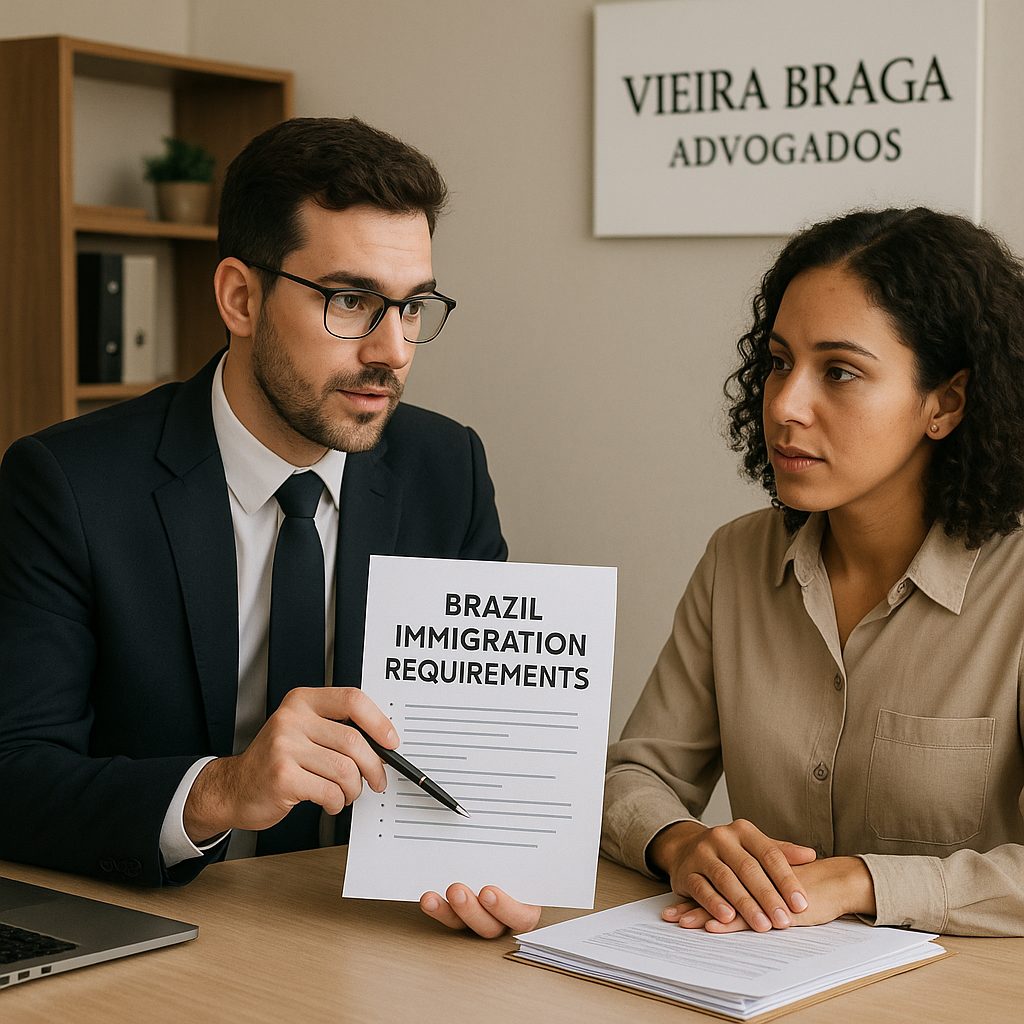 brazil immigration requirements - Vieira Braga Advogados