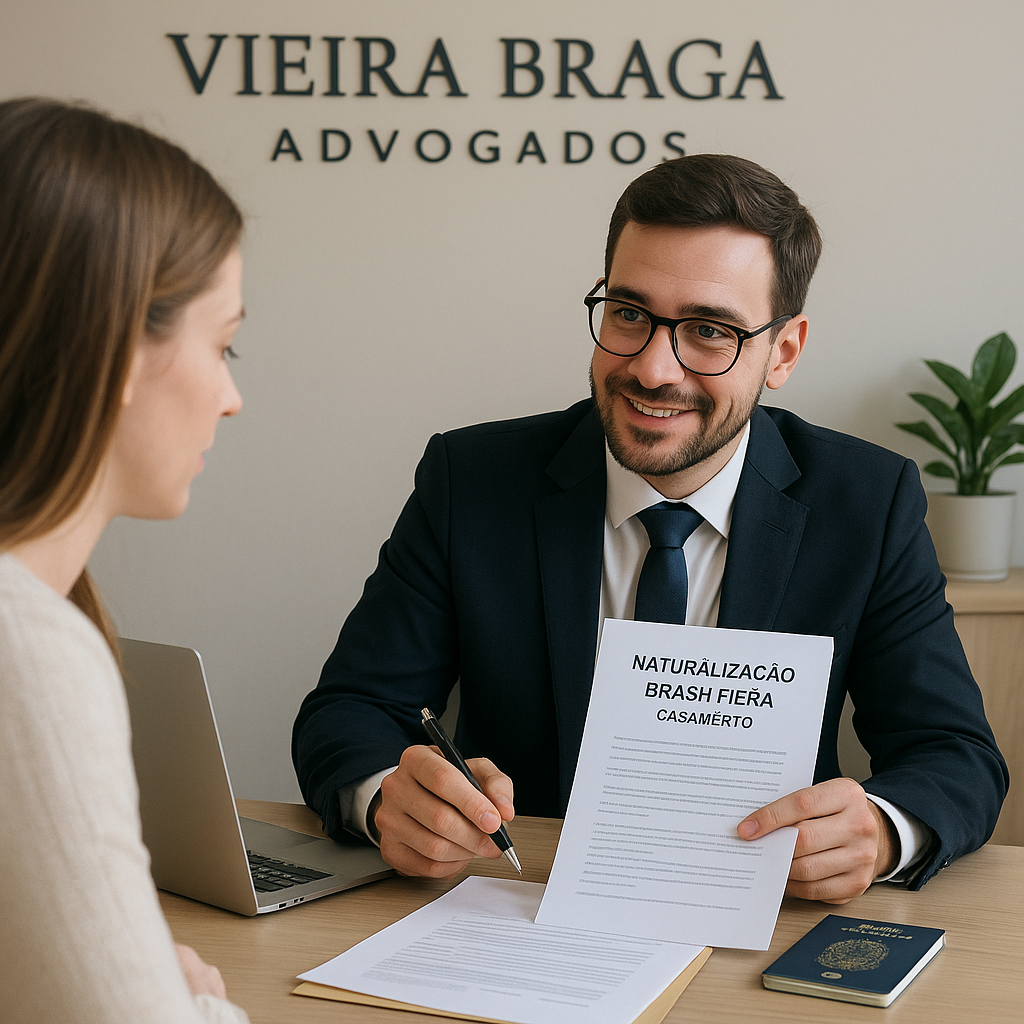 naturalização brasileira por casamento - Vieira Braga Advogados