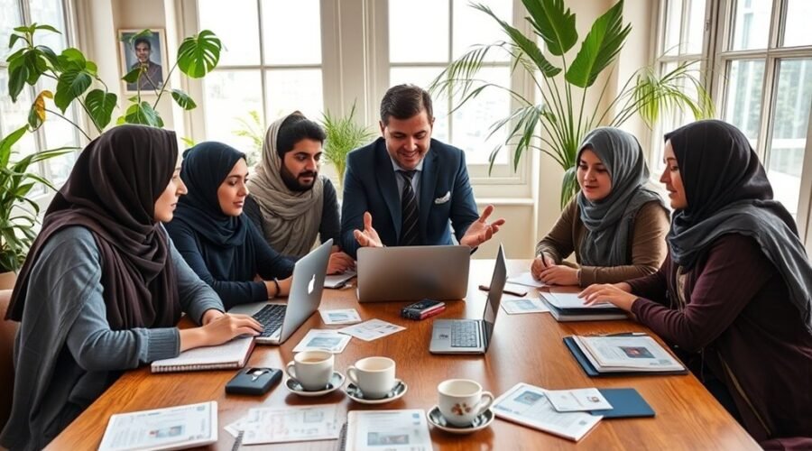 afghan students study documentation