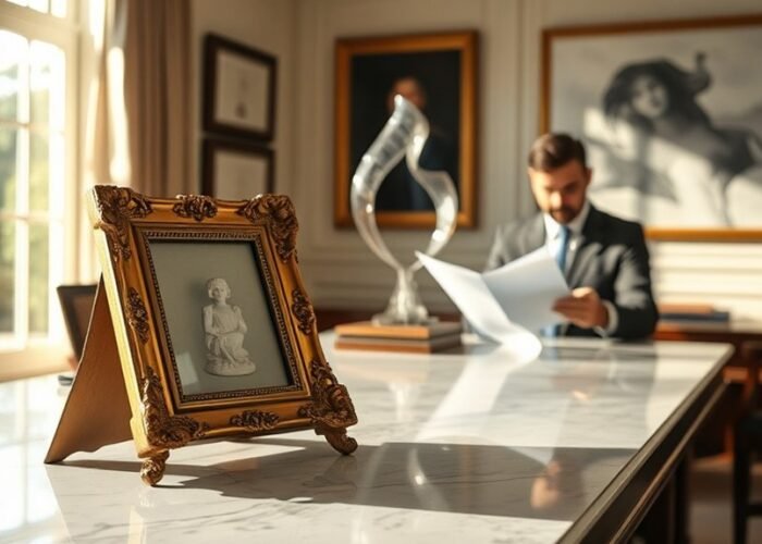 proteção de ativos de coleções de arte