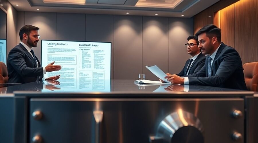 gestão de leasing de proteção de ativos