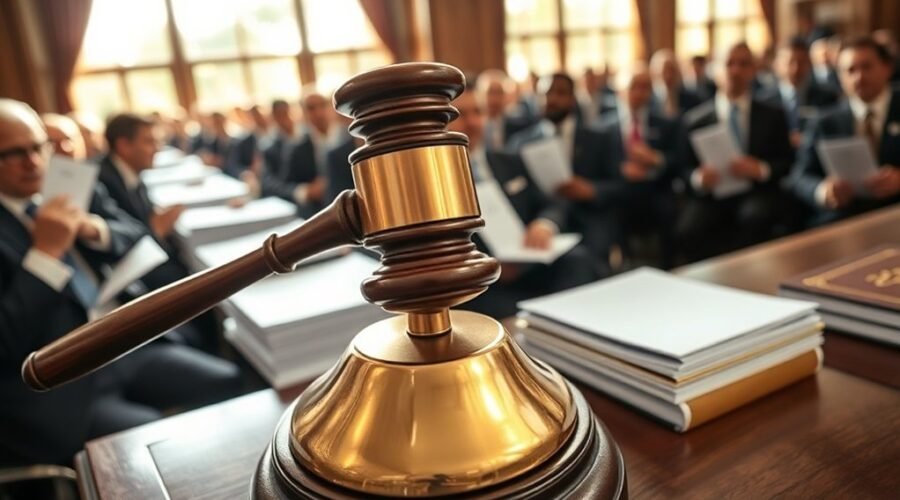 leilões de ativos de falência liquidação