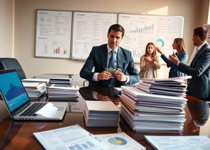 gestão de pagamentos de fundos de falência
