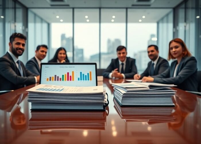 relatórios organizados de gestão de falências