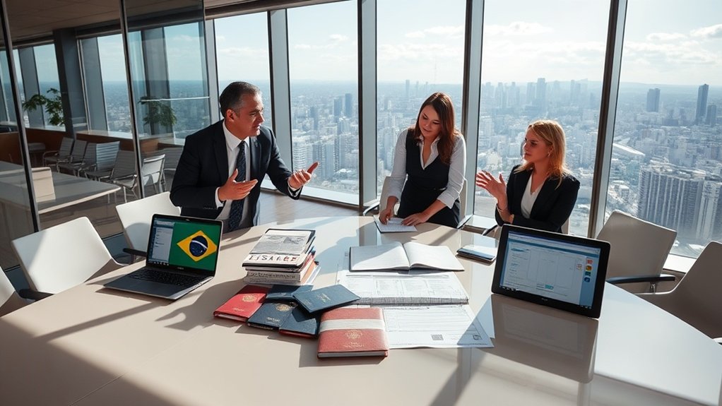 brazil intercompany transfer visa requirements