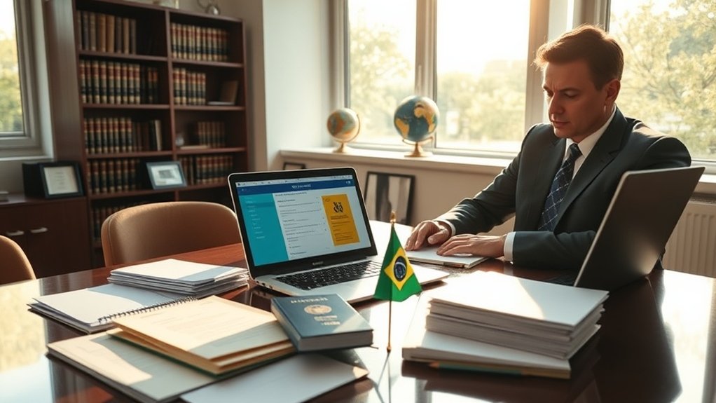 brazilian academic visa options