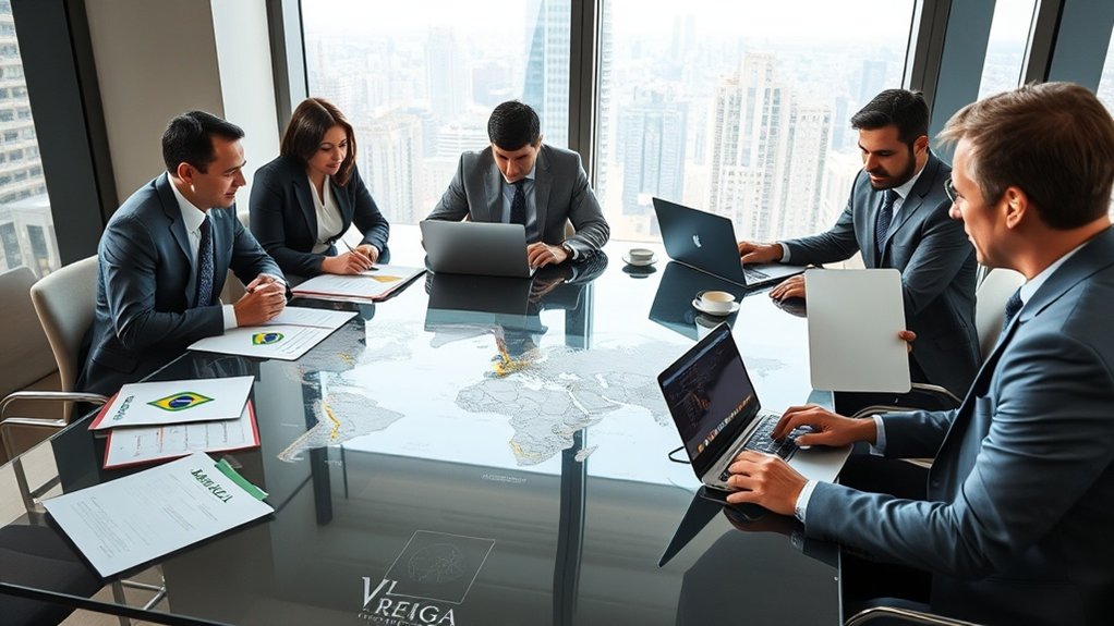 variaciones en la gestión de los consulados brasileños