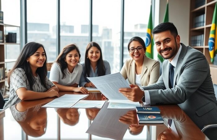 llevando apoyo legal al extranjero