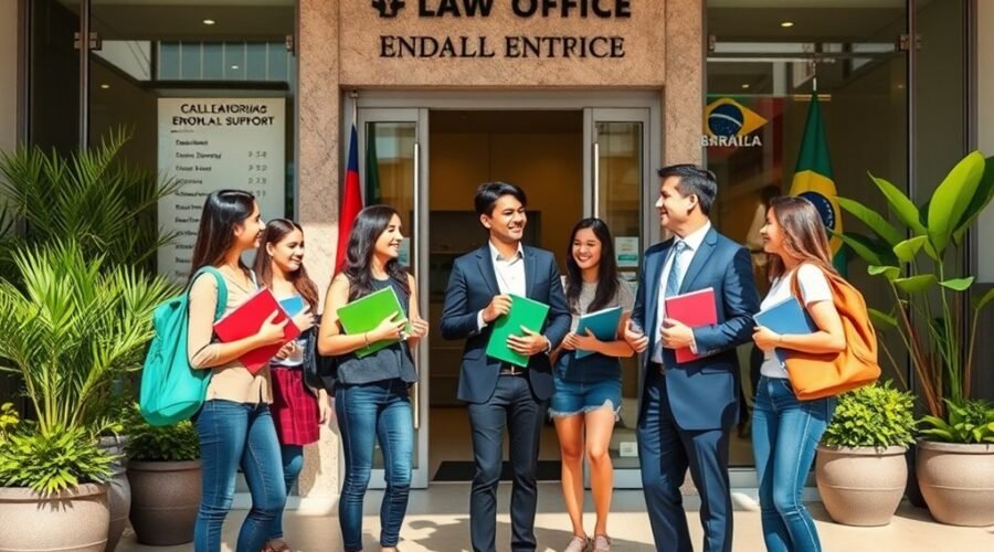 asistencia de visa para estudiantes chilenos en Brasil