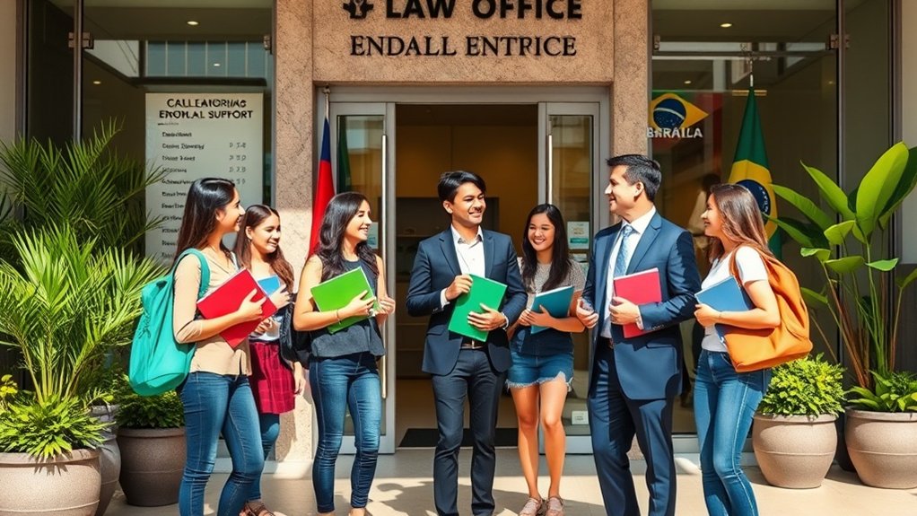 asistencia de visa para estudiantes chilenos en Brasil