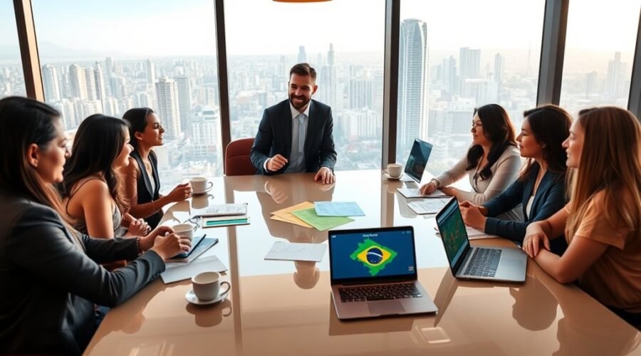 Colombianos en Brasil estrategia de migración