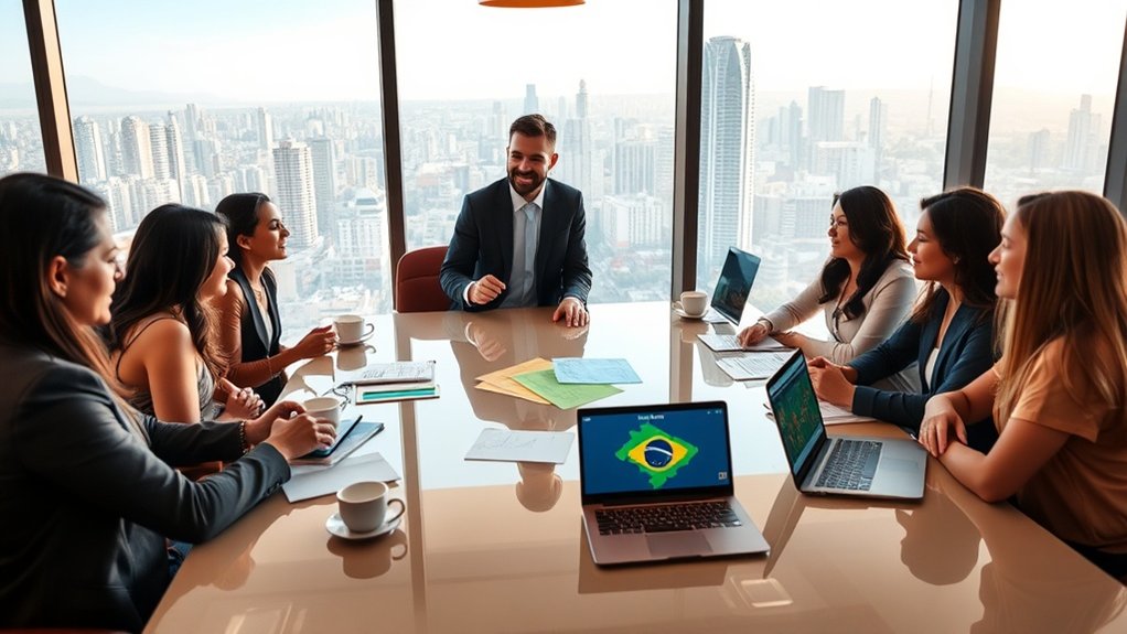 Colombianos en Brasil estrategia de migración