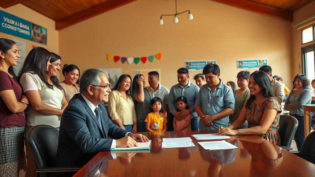 apoyo comunitario para los latinos