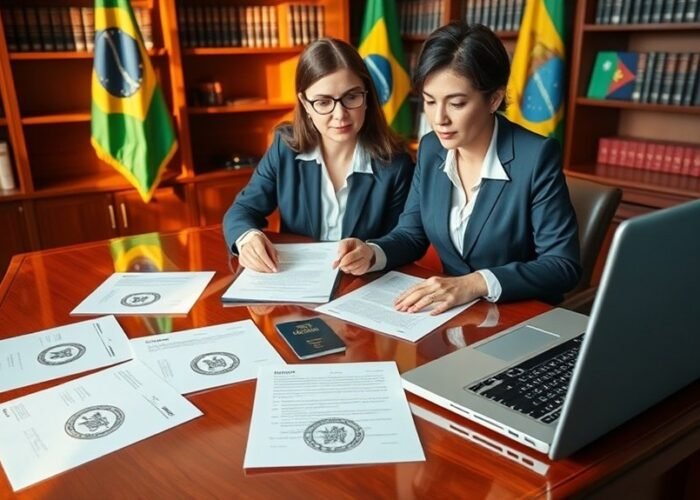 preparación de visa consular Brasil