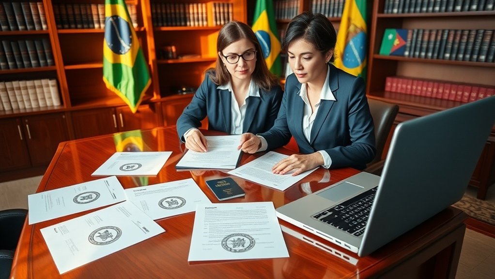 preparación de visa consular Brasil