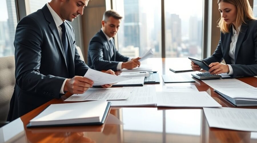 revisão de contrato para fluxo de caixa