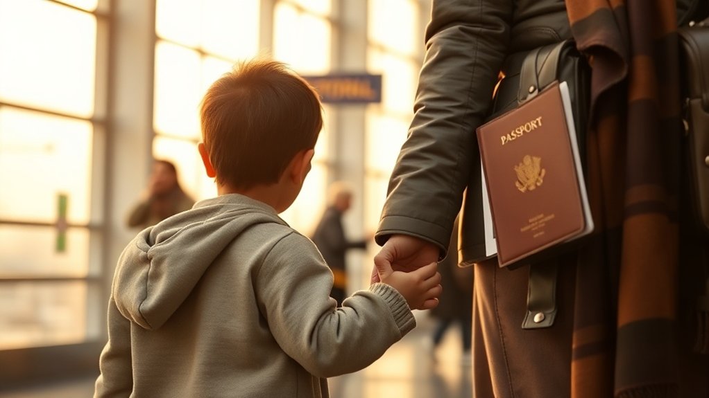 cross border travel with minors