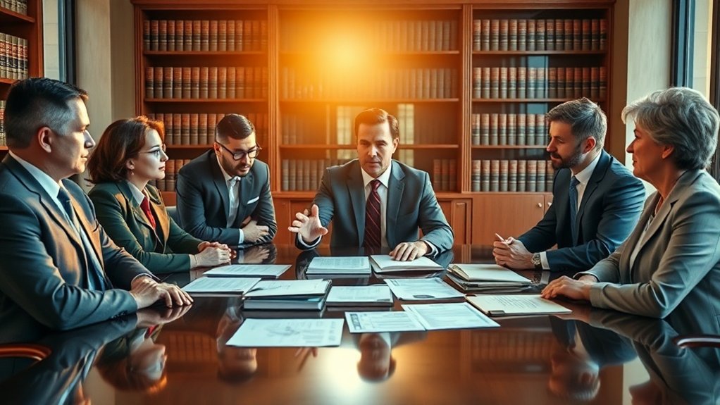 defendendo clientes contra alegações de falência