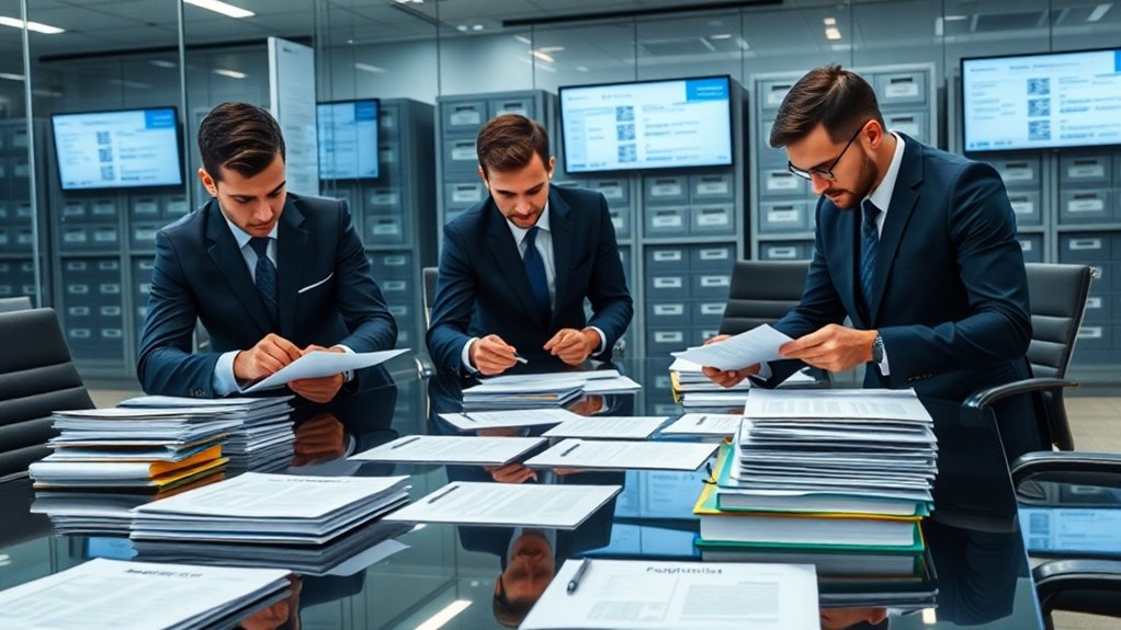 implementação de procedimentos de verificação de documentos
